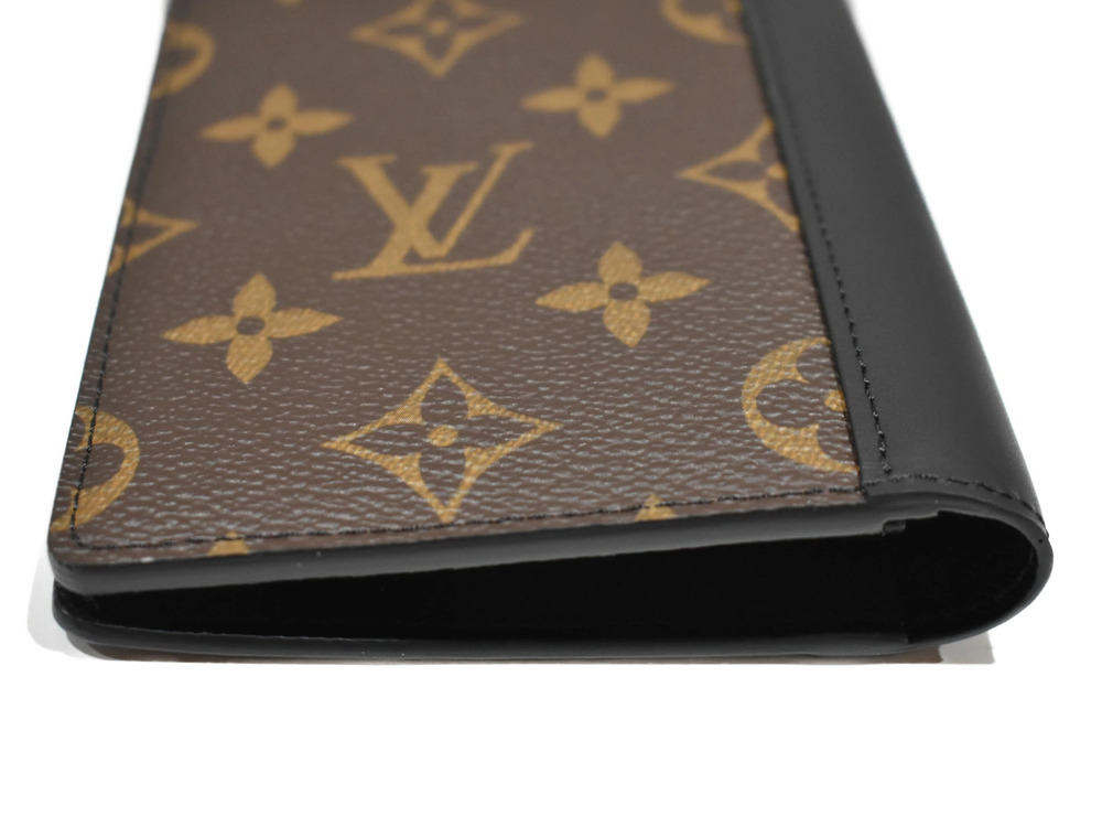 Louis Vuitton Brazza Portefeuille Black Wallet Monogram Long - Picture 4 of 4